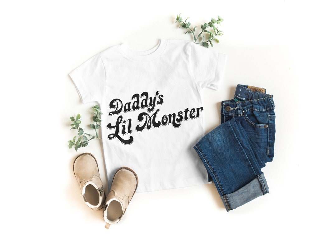 Buy Daddy&rsquo;s Lil Monster Instant Download SVG PNG Pdf Psd Online in