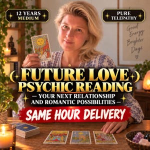 Lectura psíquica sobre el amor futuro | Tu próxima relación, tu futura pareja y las posibilidades románticas