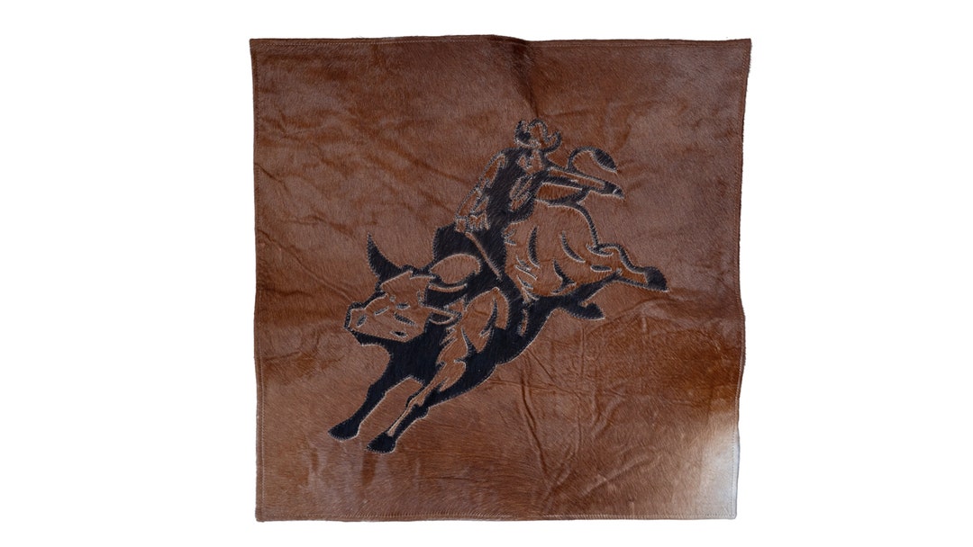 Genuine Cowhide Leather on Wall for Wedding Gifts Home Decor Etsy