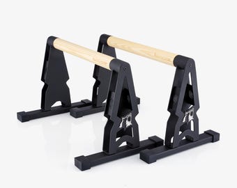 Big Bear Parallettes - Parallel - Push Up Bar - Calisthenics - Bodyweight Exercises