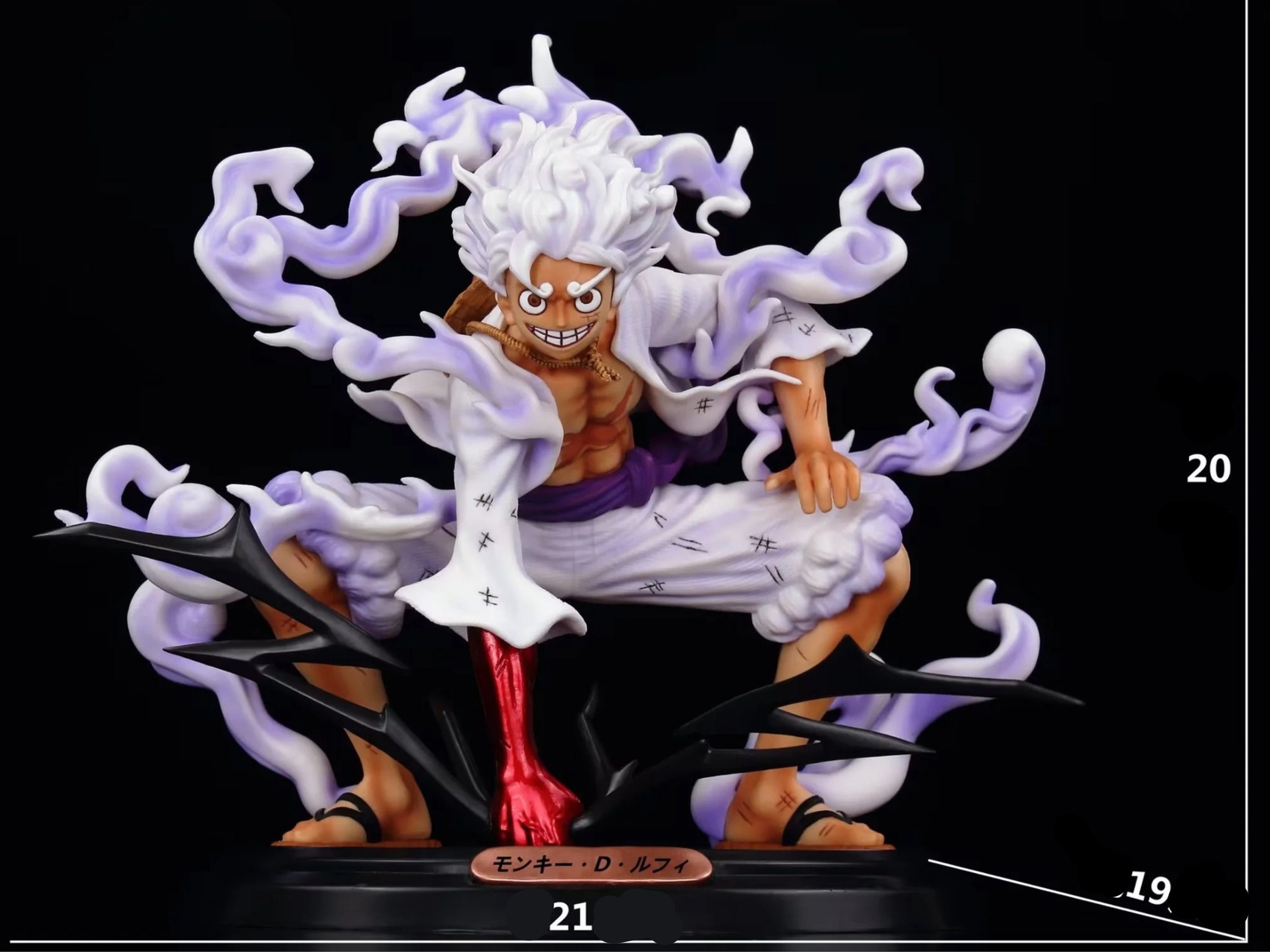 One Piece Luffy Gear 5 Figure Nika Luffy Joy Boy 20cm - Official One Piece  Merch Collection 2023 - One Piece Universe Store