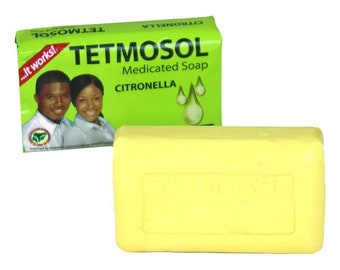Jabón medicinal Tetmosol con citronela (paquete de 2)