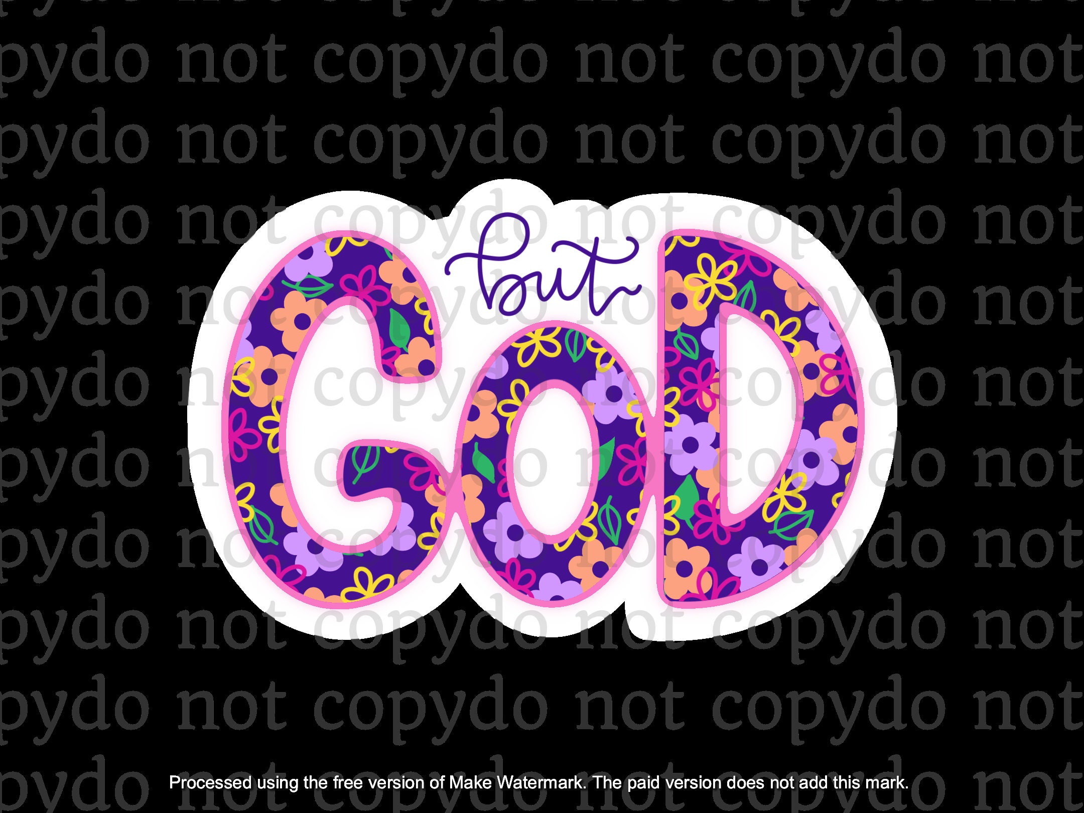 But God PNG Digital Download - Etsy