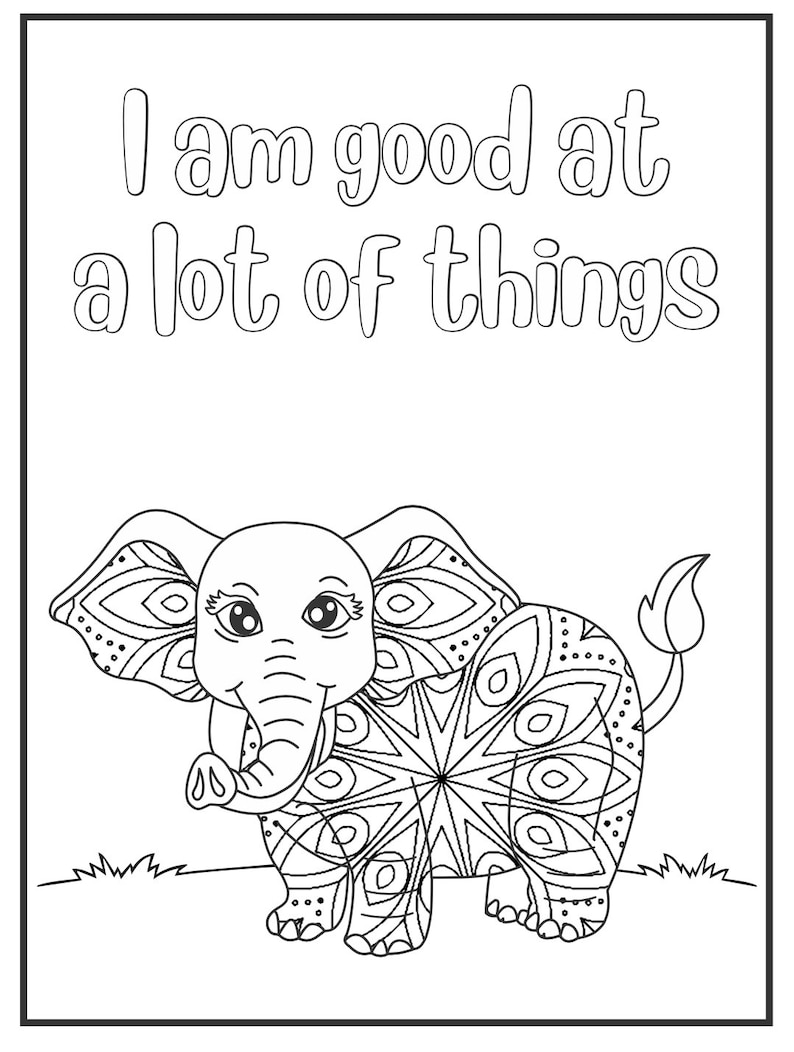 Anxiety Coloring Pages for Kids Color Pages That Help Kids Manage