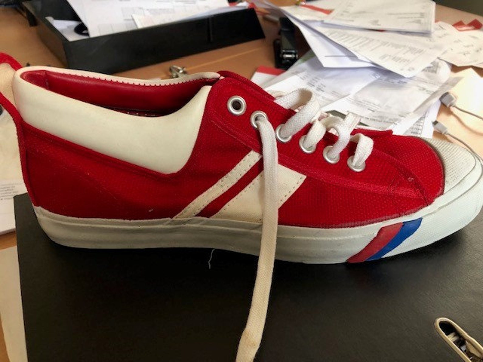 Vintage PRO KEDS Made in USA Sneaker Shoes Kicks Sizes 3 to 11 MK5104