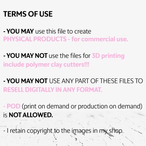 Puede incluir: T&eacute;rminos de uso para archivos digitales. Puede utilizar este archivo para crear productos f&iacute;sicos para uso comercial. No puede utilizar los archivos para impresi&oacute;n 3D o para revender digitalmente en ning&uacute;n formato. La impresi&oacute;n bajo demanda no est&aacute; permitida. El vendedor conserva los derechos de autor sobre las im&aacute;genes.