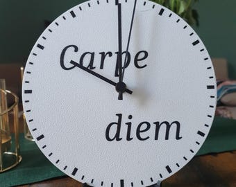 Horloge murale blanche 230 mm