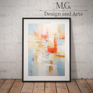 Modern Abstract Art Prints | Neutral Art Print | Printable Abstract Modern Wall Art | Contemporary Art | Abstract painting Digital download