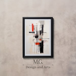 Modern Abstract Art Prints | Neutral Art Print | Printable Abstract Modern Wall Art | Contemporary Art | Abstract painting Digital download