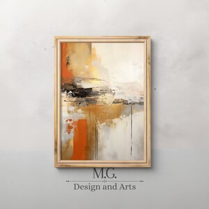 Modern Abstract Art Prints | Neutral Art Print | Printable Abstract Modern Wall Art | Contemporary Art | Abstract painting Digital download