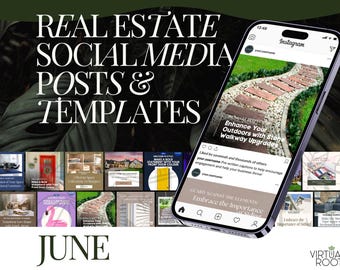 June Social Media Graphics & Captions | Boost your Digital Presence with Effective, Ready-to-Post Marketing Assets for Engagement