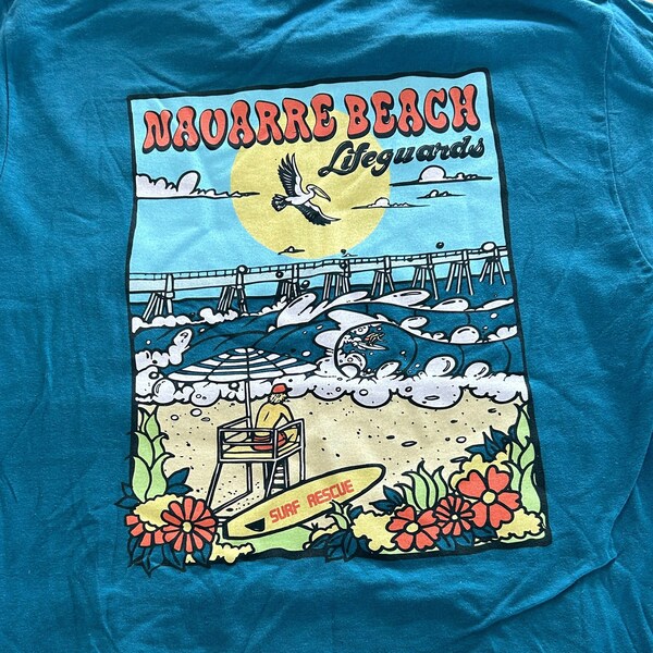 2024 Navarre Beach Vintage Festival Fundraiser Tshirt