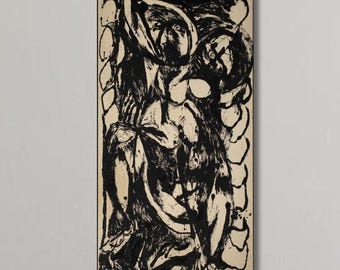 ジャクソン・ポロック ナンバー5 1952 キャンバス/抽象表現主義絵画