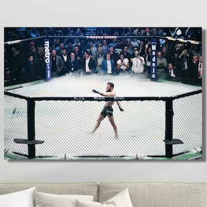 Conor McGregor Iconic Walking Canvas Wall Art/Poster Print Decor For Home & Office Decoration/Poster Or Canvas Ready To Hang McGregor/Gift/3