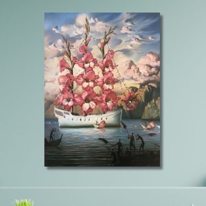 Viladimir Kush Surrealism Canvas Art/Vladimir Kush Poster/Oil Painting Wall Art/Home Wall Decor/Giclee Digital Print/Giclee Print Abstract/5