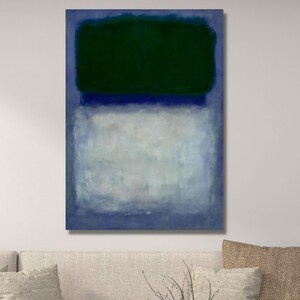 Rothko Leinwand Kunst Rothko Gemälde Rothko Ohne Titel Reproduktion Rothko Druck Mark Rothko Museum Ausstellung Mark Rothko Poster Series/3