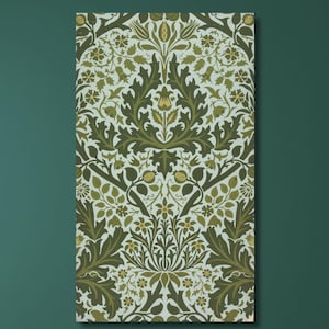 William Morris: Herbstblumen (1890) Leinwand Kunst/Blumenmalerei/Reproduktionskunst/Gerahmte Giclée-Wandkunst/Akanthus Poster Druck/5