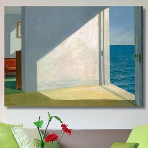 Rooms by the Sea Wandkunst/Expressionismus Druck/Reproduktion/Abstraktes Kunstwerk/Edward Hopper Wanddekoration/New Home Poster Geschenk/7