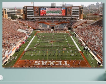 Darrell K Royal Canvas Wall Art Texas Memorial Wall Art Texas