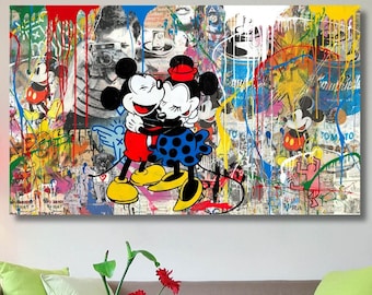 Banksy - Danger Mouse - From Man to Mouse - Banksy Authentic