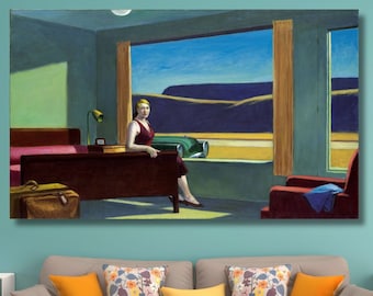 エドワード・ホッパー「ウェスタン・モーテル」複製画 – ジクレー