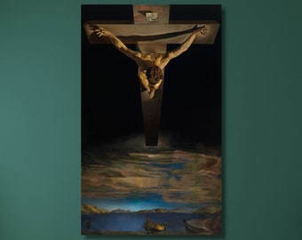 十字架の聖ヨハネのキリスト像サルバドール・ダリ 1951年複製 美術館