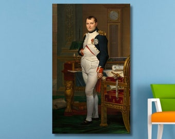 書斎のナポレオン ジャック・ルイ・ダヴィッドによる絵画 1812 美術館