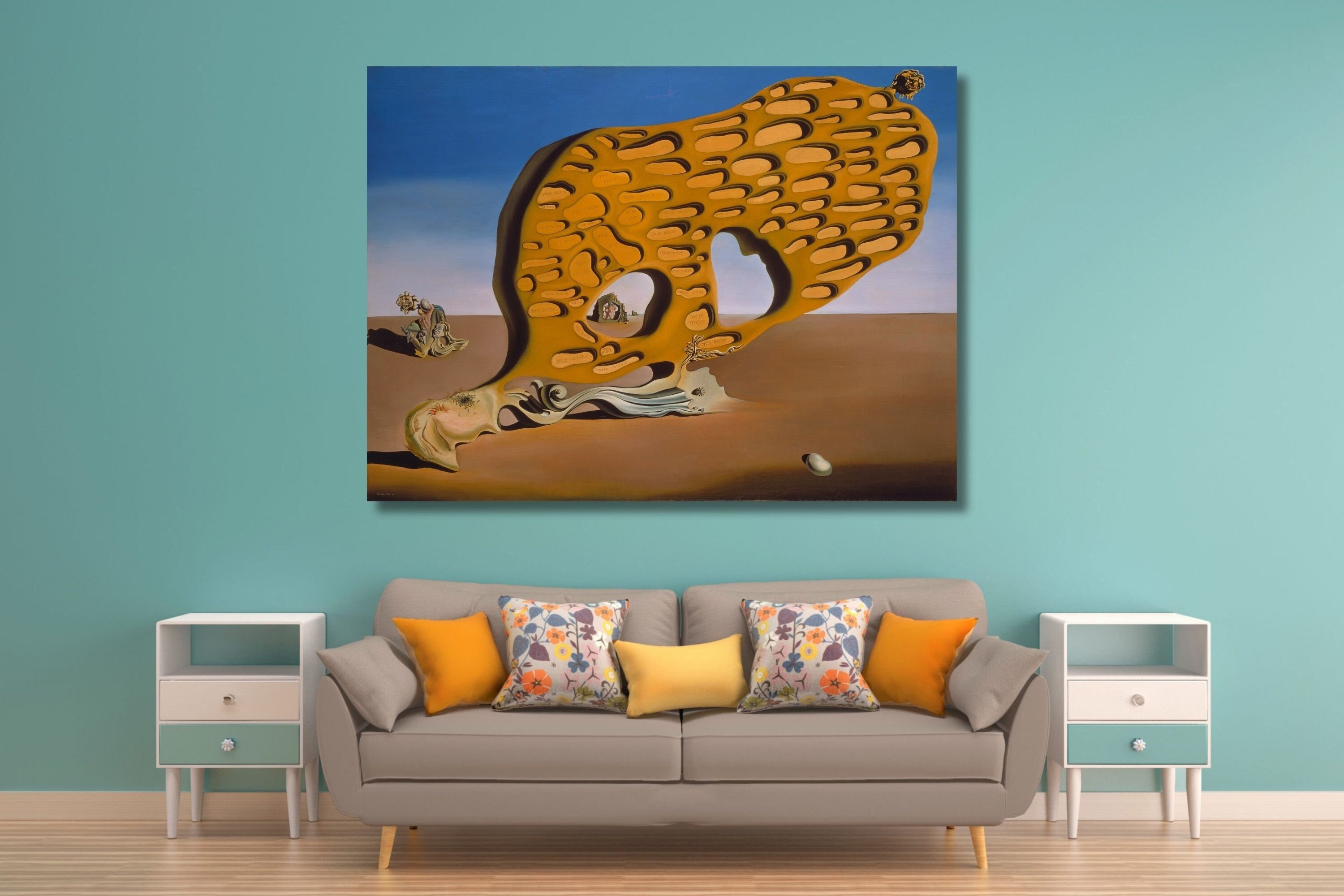 Salvador Dali: the Enigma of Desire (1929) Canvas Wall Art