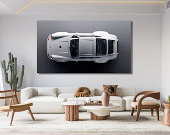 ポルシェ911キャンバスプリント、クラシックカーウォールアート/22