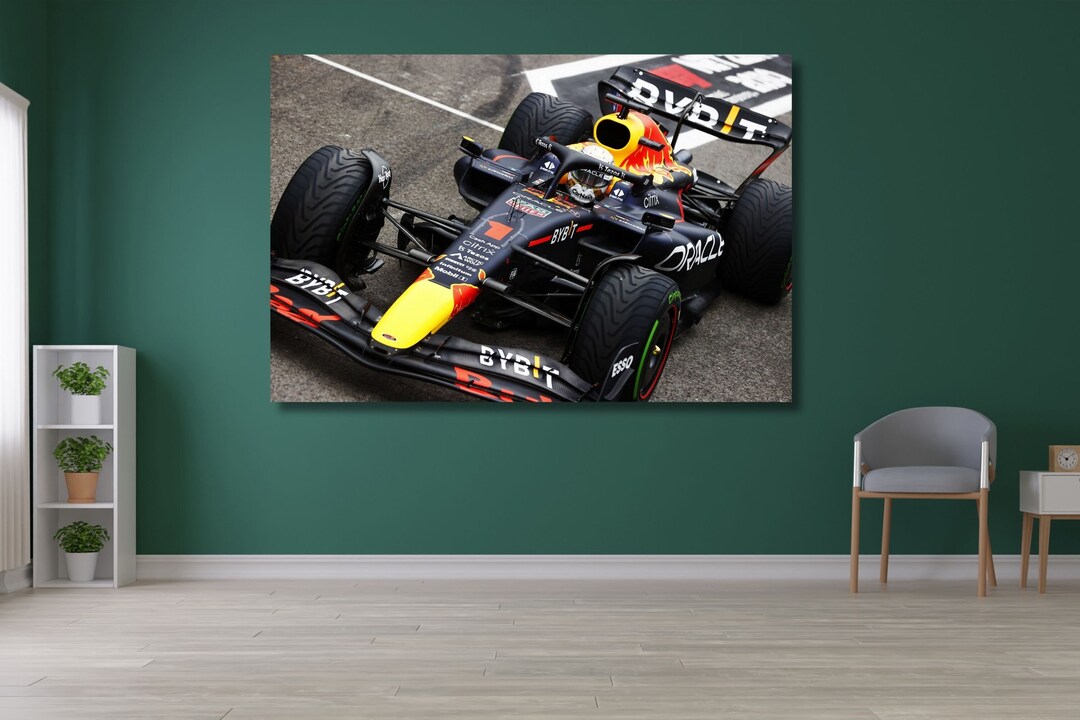 Max Verstappen F1 Canvas Max F1 Canvas Red Bull Team Formula One Decor