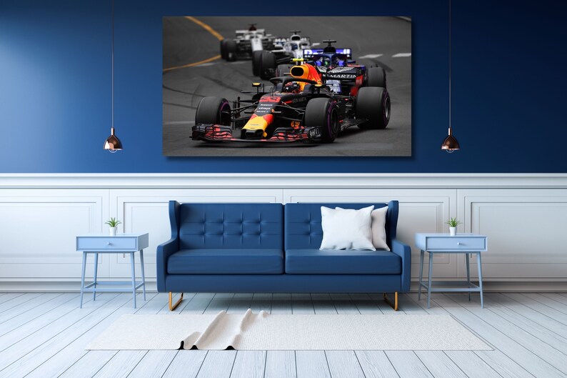 Max Verstappen F1 Canvas Max F1 Canvas Red Bull Team Formula 1 Decor
