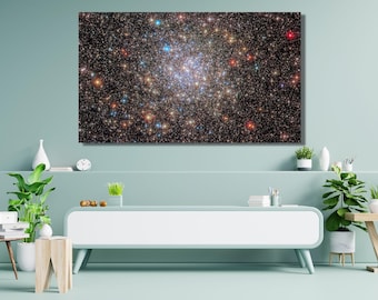 Hubble Space Telescope Canvas Poster Art Print Hubble Ultra Deep Field Stars Carina Nebula Space Prints Artwork Galaxy Wall Gift Nasa/28
