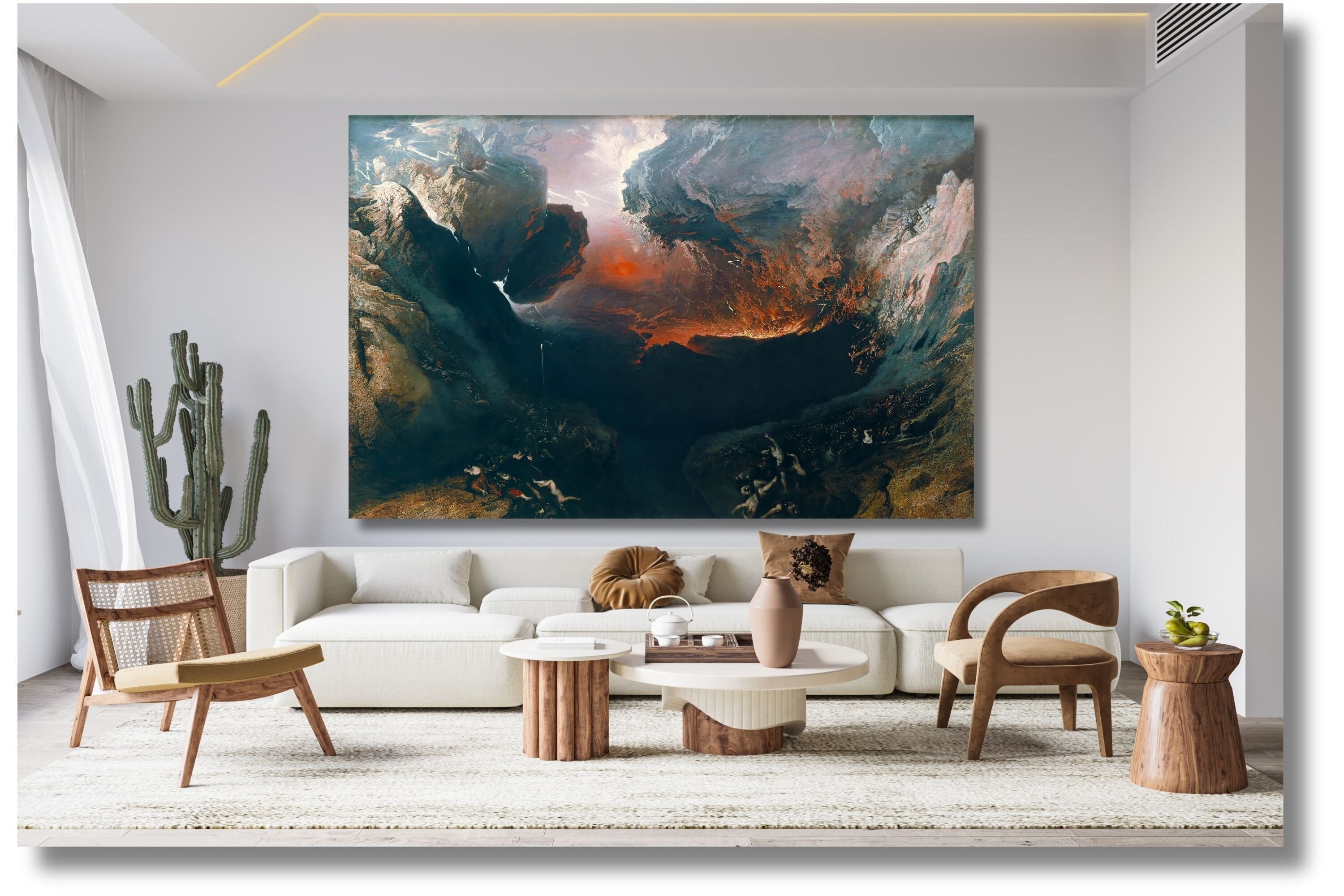 The Great Day of His Wrath by John Martin/john Martin Painting/john Martin Print/john Martin