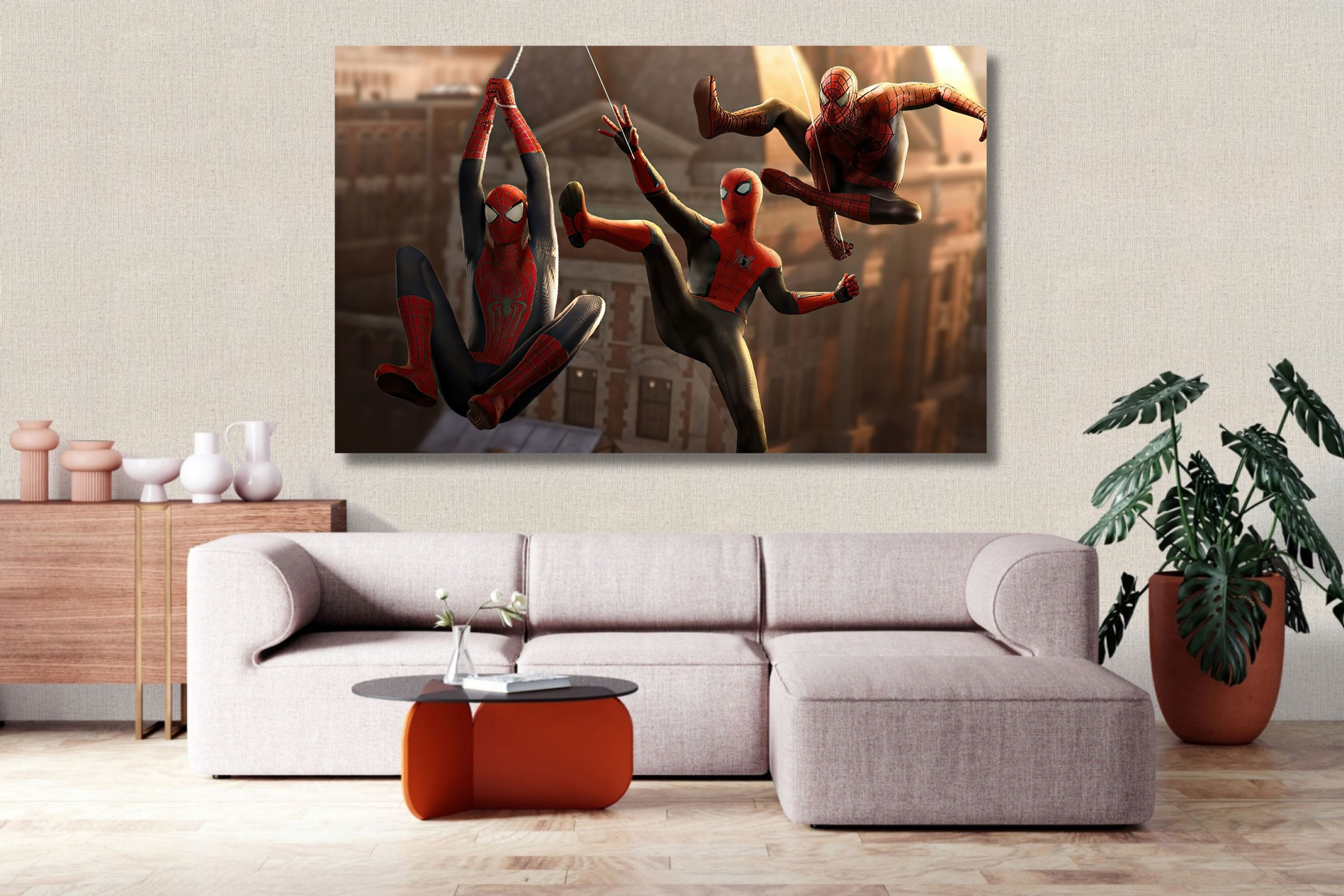Spider Man Poster/spiderman Canvas Print/spiderman Wall Art/gift for ...