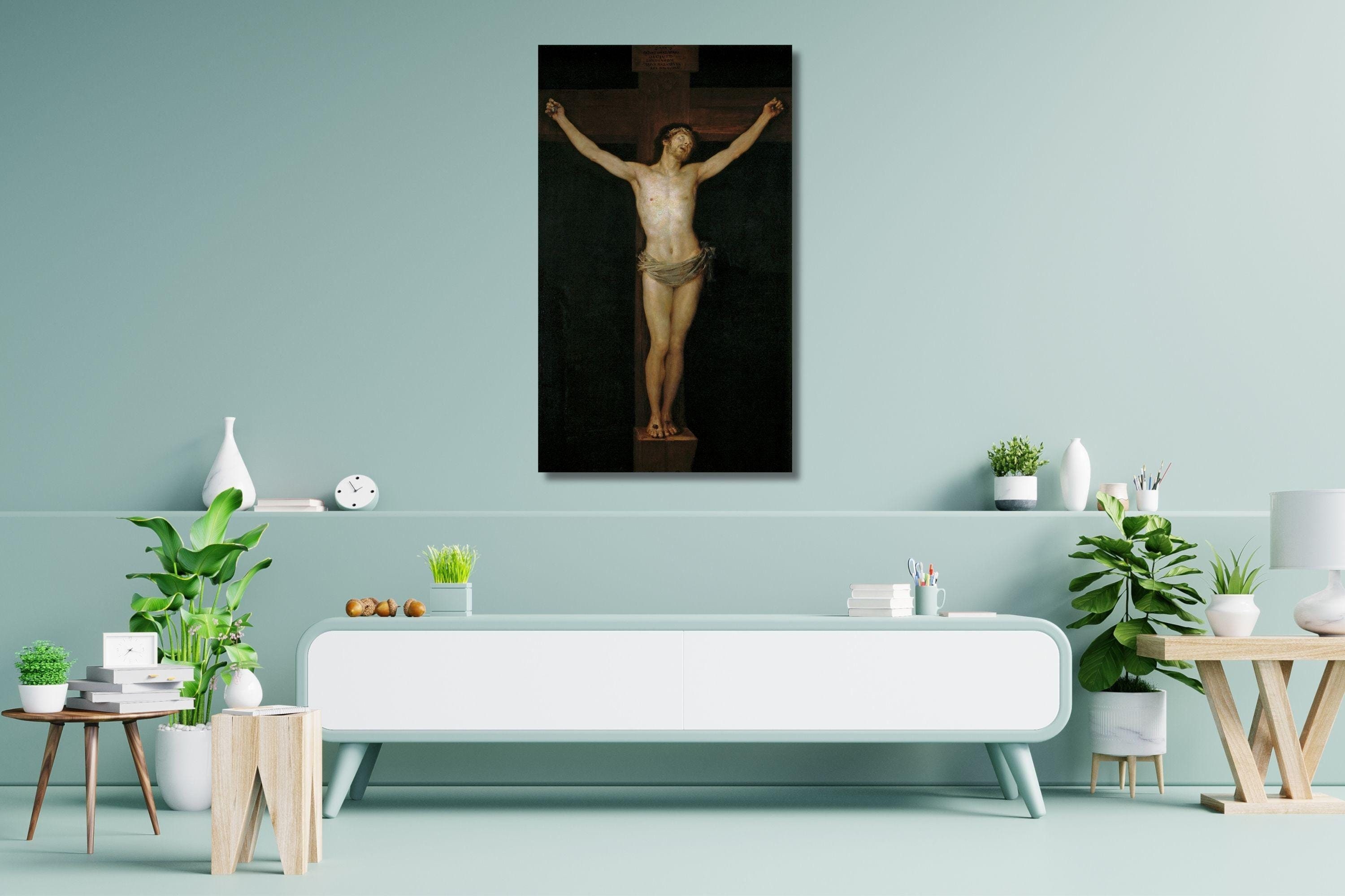 Francisco de Goya: Christ on the Cross (1780) Canvas/Jesus Wall