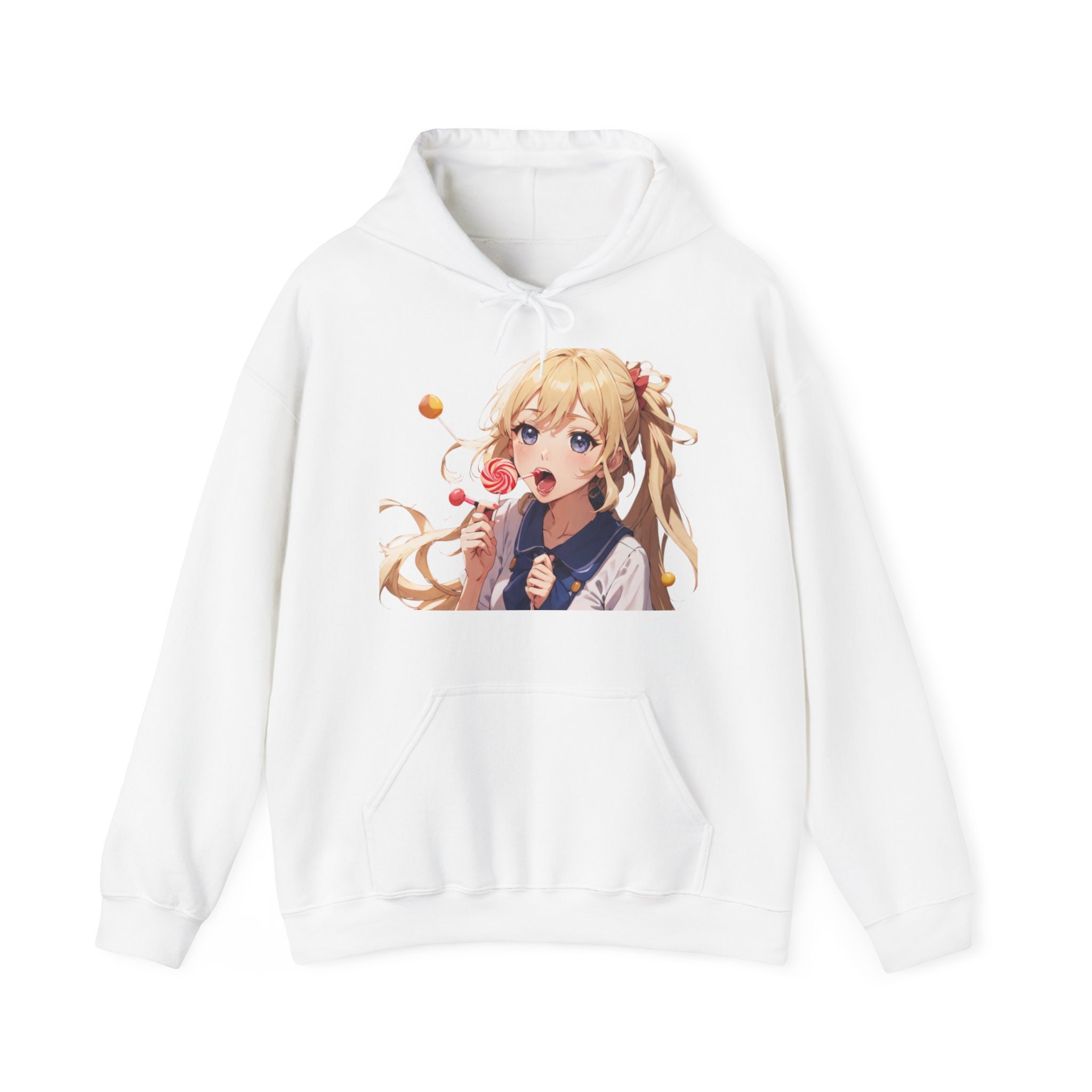 Anime girl on sale wearing hoodie