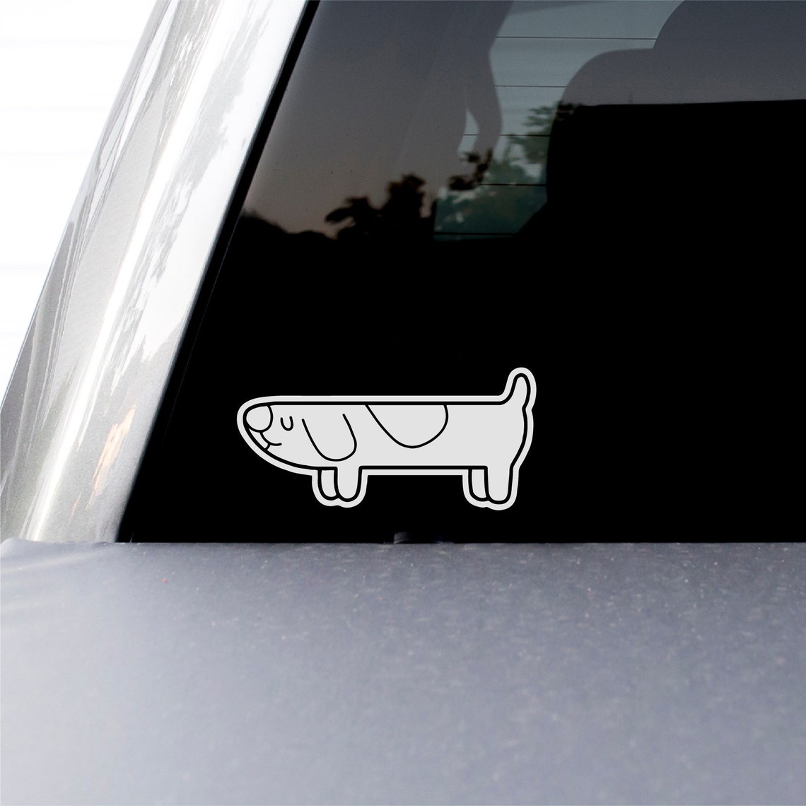 Longdog Vinyl Decal Long Dog Sticker Bluey Search Use on - Etsy