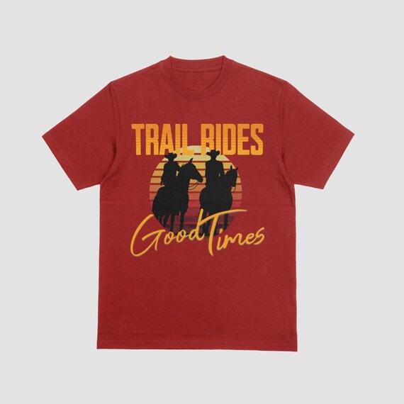 Red Sunset Cowboys T-Shirt Men Women Red Sunset Cowboys T-Shirt Men Women