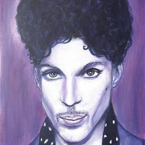 Purple Rain Prince Acrylic Print