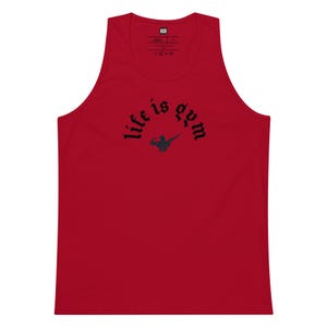 Men&#39;s Athletic Premium Tank Top: Breathable Sportswear for Fitness Enthusiasts & Casual Wear