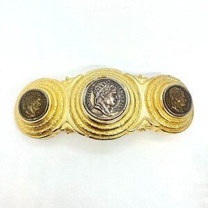 Vintage Napoleon Gold Tone Belt 
Excellent Condition Napoleon Coin Belt - Etsy main image 4