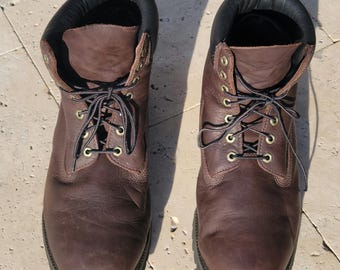 Timberland 6" Premium Dark Chocolate Brown Mens 15M Boots Waterproof  380654035