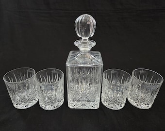 インペリアル・エステート・ベンタナ 5ピース ウイスキーセット 24%鉛 ヨーロピアンクリスタル