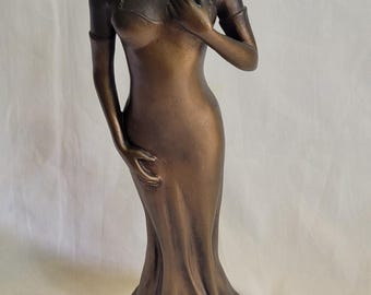 Stargazer Sculpture of a Woman's Head by David Fisher for Stargazer Sculpture of a Woman's Head by David Fisher for