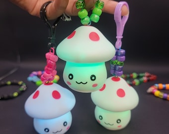Light-up Shroomie (light up, clip on mushroom)