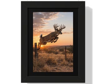 Framed whitetail buck, west texas, hunting, hunters, Vertical Poster whitetail buck, buckmasters, deer whitetail masters, deer hunting,