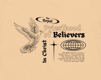 The Royal Priesthood Shirt: Embracing Your Identity and Calling, Inspirational Women's Tee, Women’s basic organic t-shirt