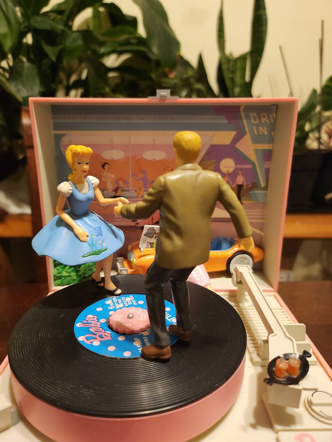 Barbie Music Box, let's Go to the Hop, 1993 Enesco Music Box Etsy