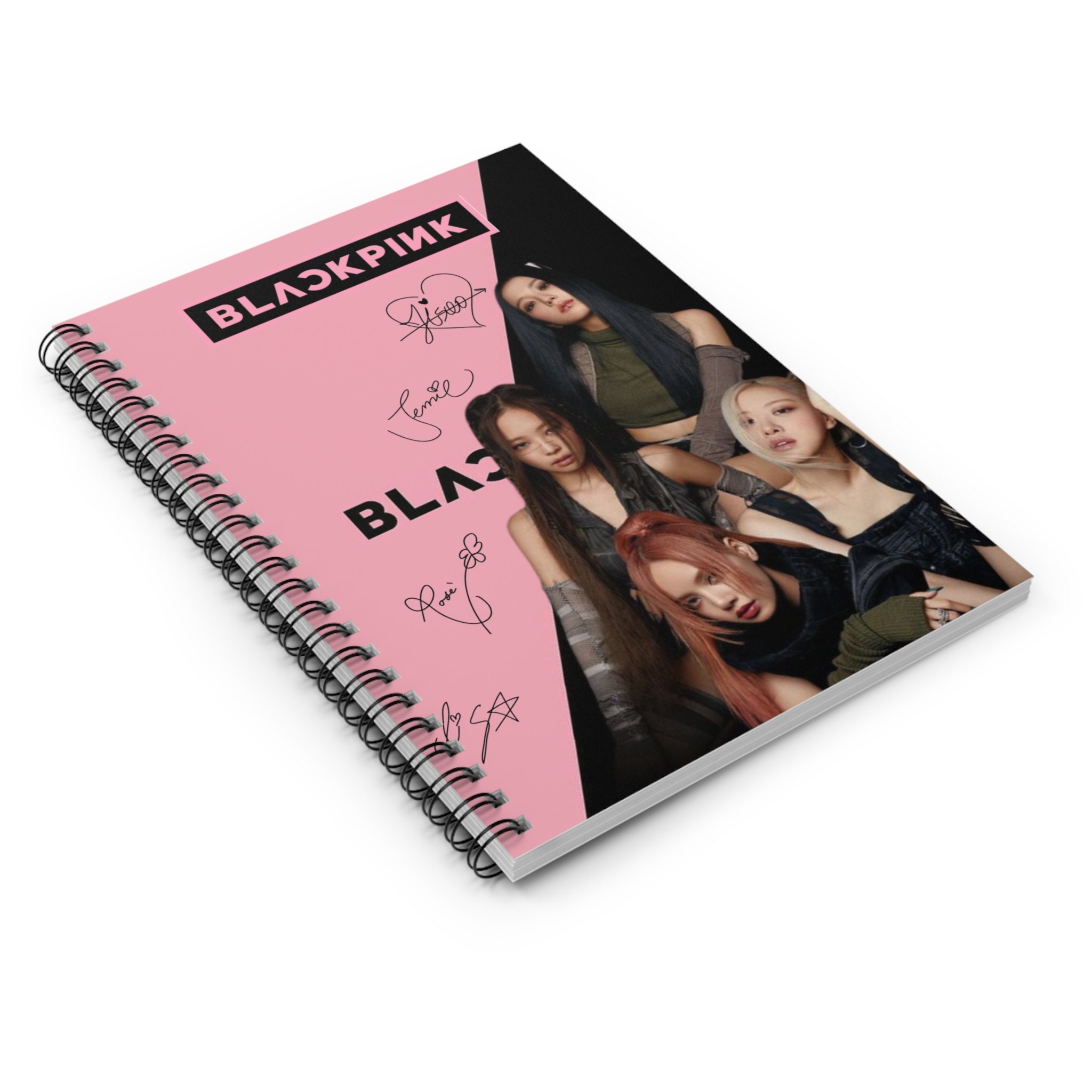 Blackpink Notebook, Kpop Girls Band A5 Size Notebook, Blinks Blackpink Notebook, Kpop Girls Band A5 Size Notebook, Blinks