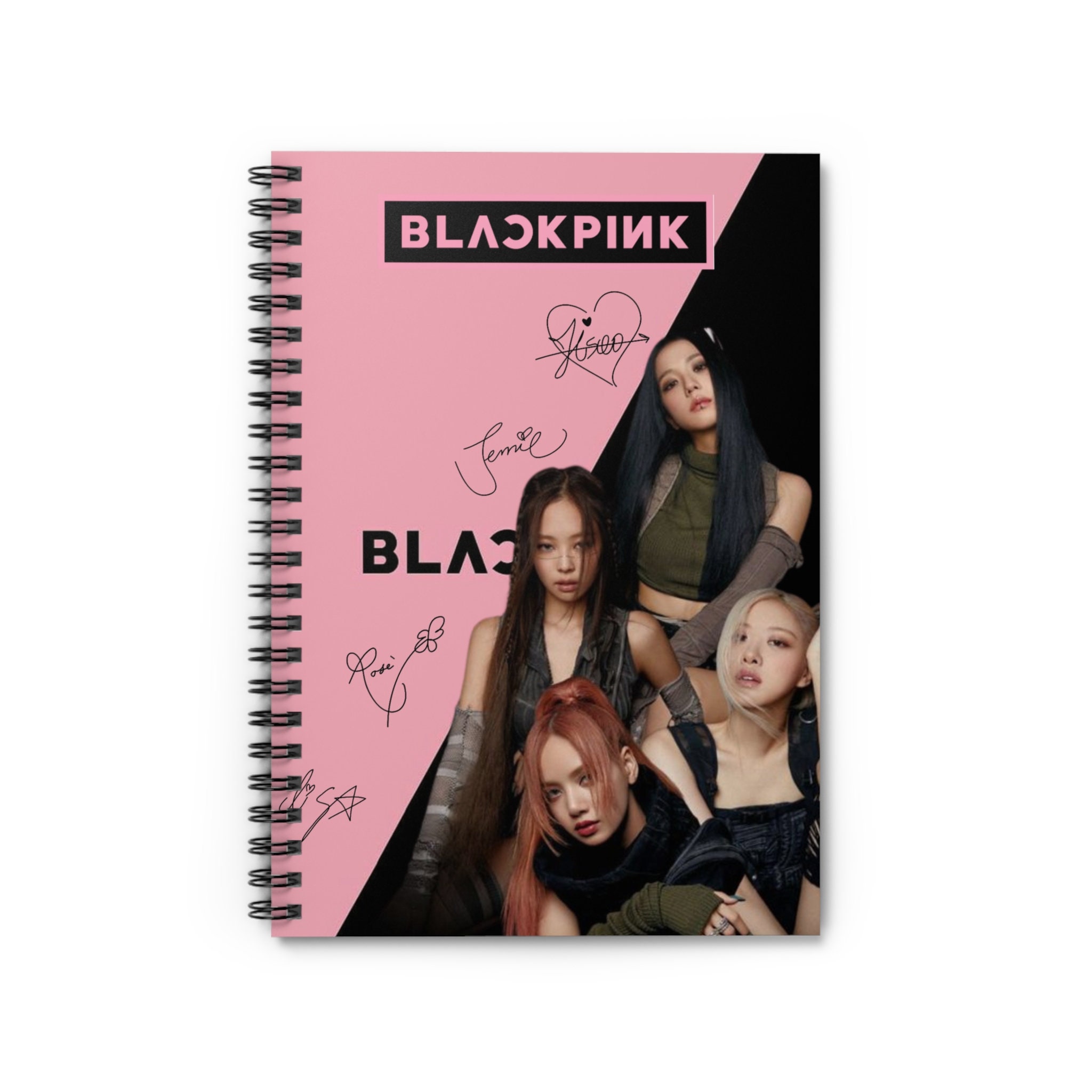 Blackpink Notebook, Kpop Girls Band A5 Size Notebook, Blinks Blackpink Notebook, Kpop Girls Band A5 Size Notebook, Blinks